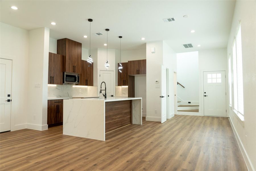 Furnished interior view inside a new home in , Houston (Image 6).