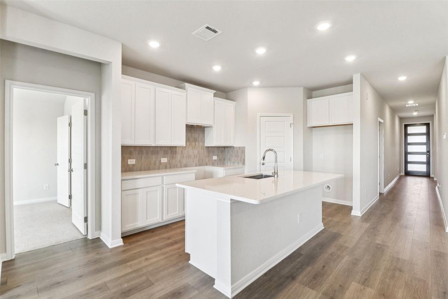 Photo is not of the actual home, but is an inspirational photo of builder’s model home and may depict options, furnishings, and/or decorator features that are not included