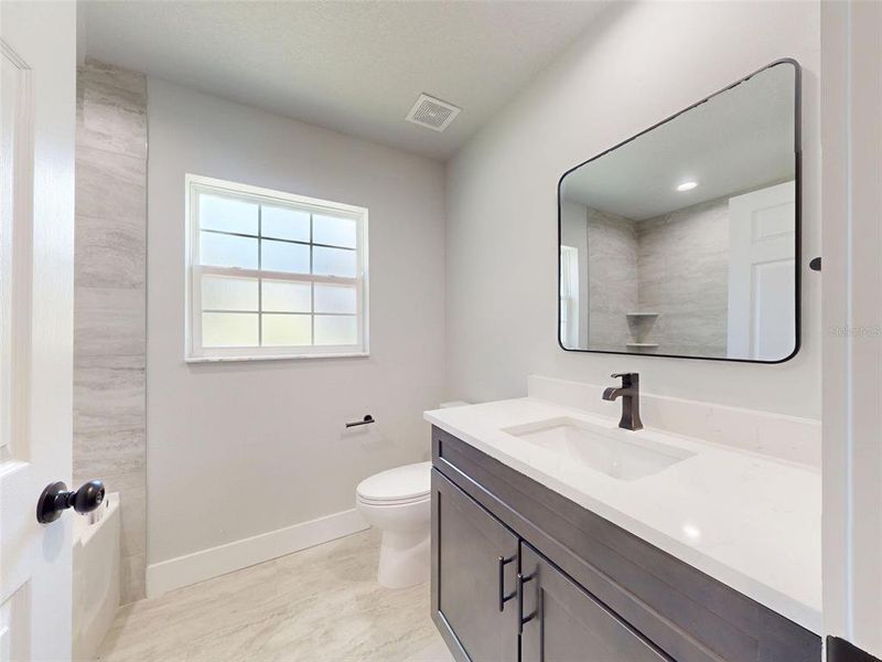 Furnished interior view inside a new home in , Inverness (Image 11).