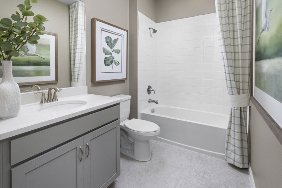 Representative furnished interior of a home built from the Glades by Mattamy Homes in Crosswind Ranch, Parrish (Image 13).