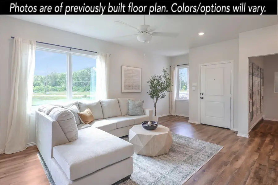 Furnished interior view inside a new home in The Enclave at Spring Branch, Montgomery (Image 4).