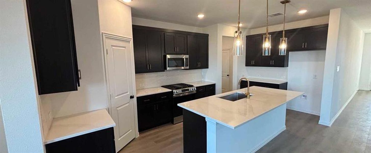 Kitchen Construction Progress featuring the Oxford Collection