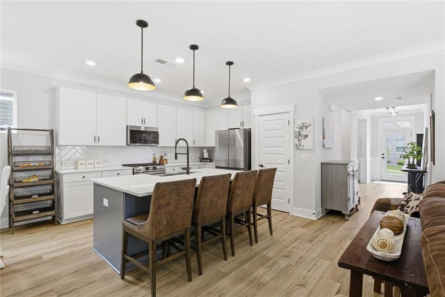 Furnished interior view inside a new home in Marble Tree, Ball Ground (Image 44).