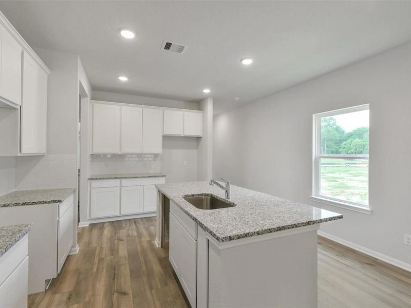 Furnished interior view inside a new home in Caney Creek Place, Conroe (Image 10). Furnished interior view inside a new home in Caney Creek Place, Conroe (Image 10).