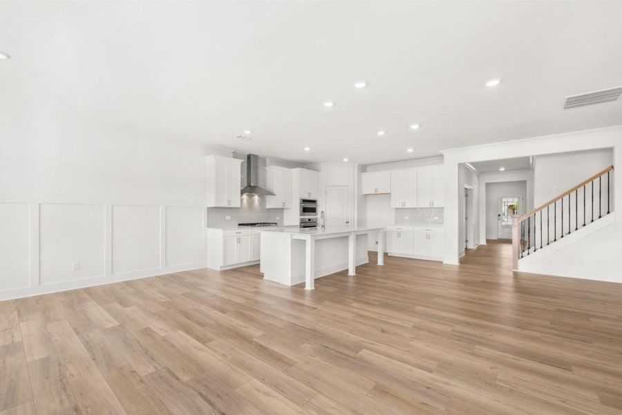 Furnished interior view inside a new home in The Court at Gainesville Township, Gainesville (Image 12).