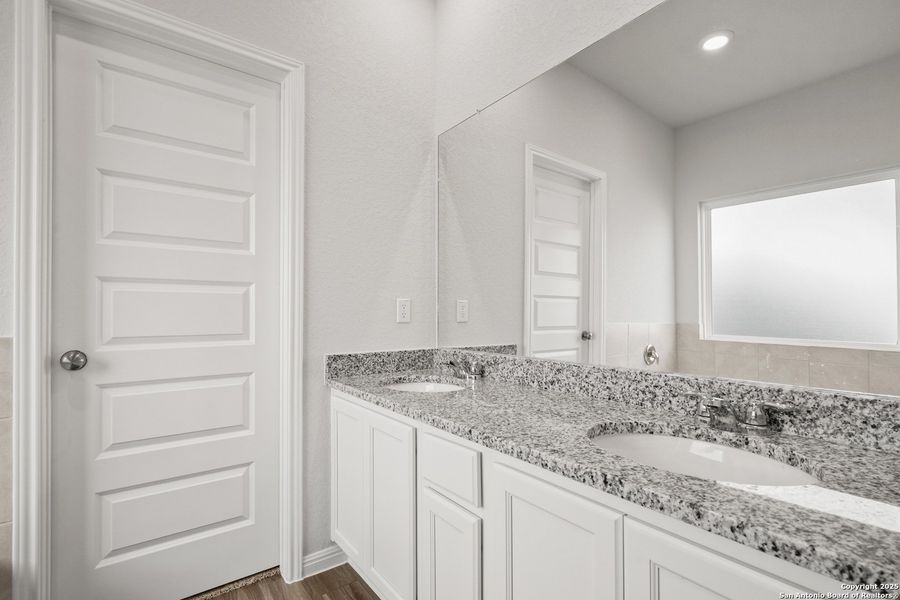 Furnished interior view inside a new home in Timber Creek, San Antonio (Image 13). Furnished interior view inside a new home in Timber Creek, San Antonio (Image 13).