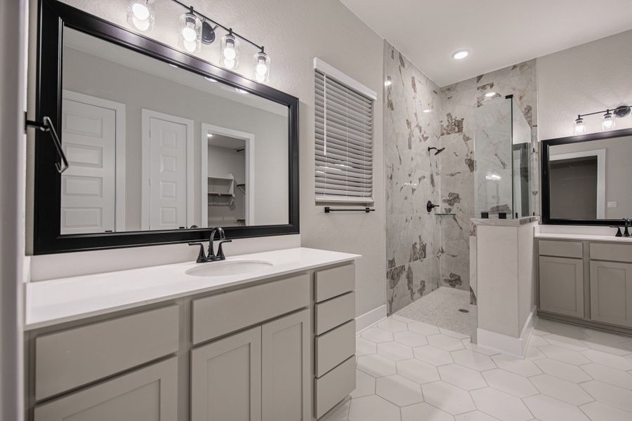 Furnished interior view inside a new home in The Reserve at Potranco Oaks, Castroville (Image 8).