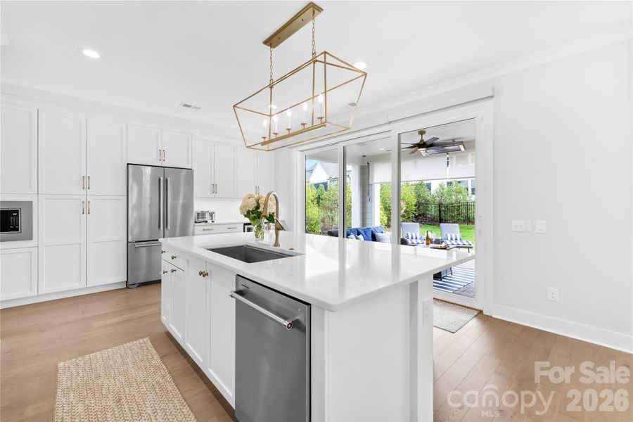 Furnished interior view inside a new home in , Fort Mill (Image 8).