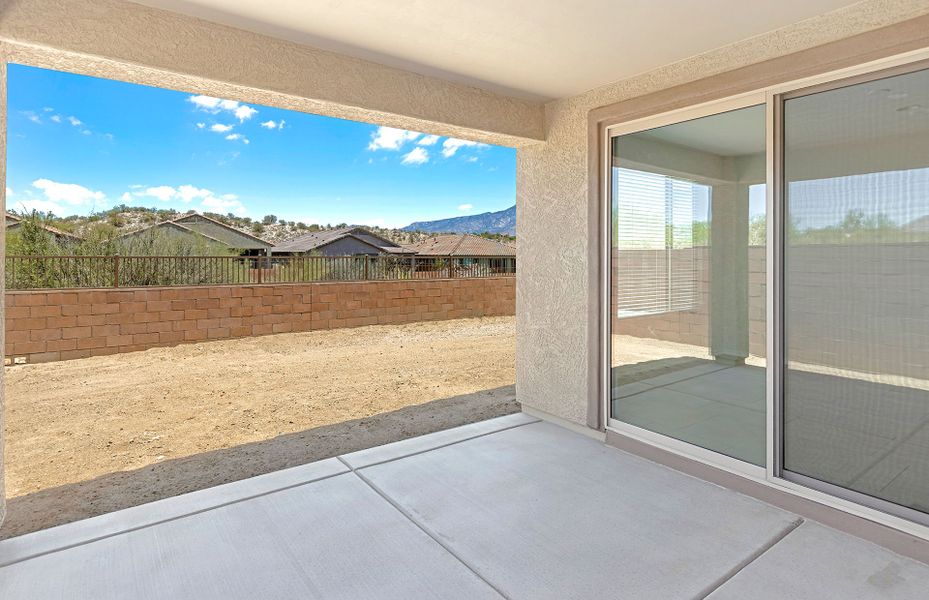 Exterior details and patio area of a home in Vistoso Canyon Estates, Oro Valley (Image 18). Exterior details and patio area of a home in Vistoso Canyon Estates, Oro Valley (Image 18).