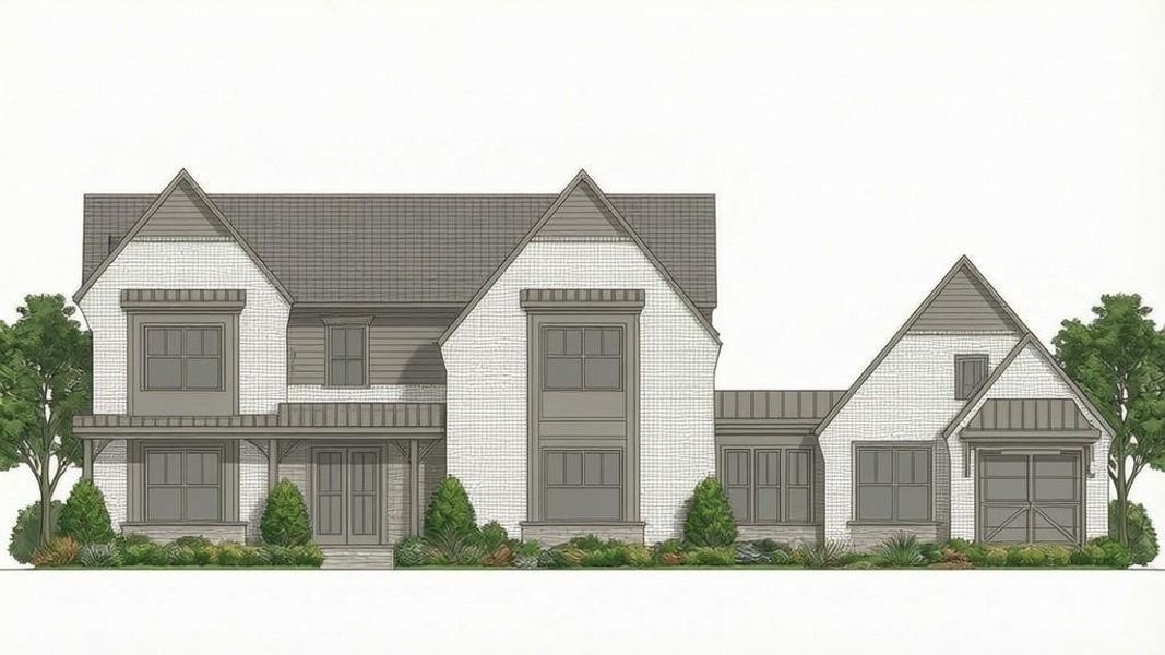Exterior rendering of this home design in , Cumming, GA (Image 1). Exterior rendering of this home design in , Cumming, GA (Image 1).