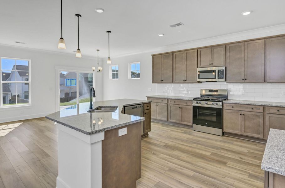 Furnished interior view inside a new home in Ashton Lakes, Lexington (Image 6).