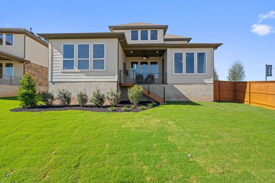 Exterior details and patio area of a home in Lagos Reserve, Manor (Image 23).