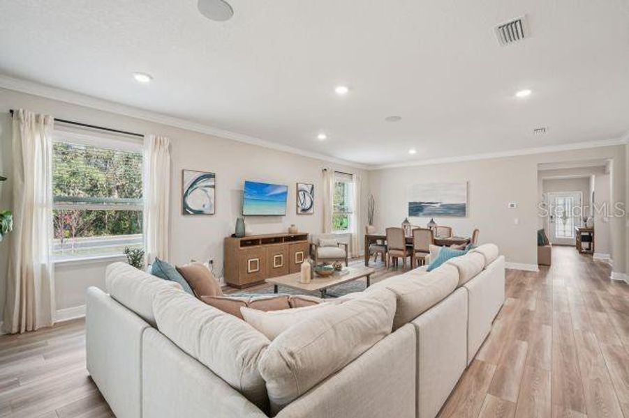 Furnished interior view inside a new home in Benton Hills, Brooksville (Image 8).