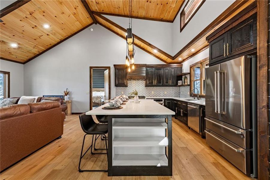 Furnished interior view inside a new home in , McCaysville (Image 28).