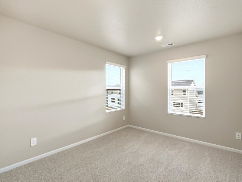 Spacious, unfurnished interior of a new home in Poudre Heights: The Lakes Collection, Windsor (Image 17).
