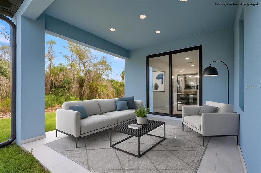 Exterior details and patio area of a home in , Port Charlotte (Image 3). Exterior details and patio area of a home in , Port Charlotte (Image 3).