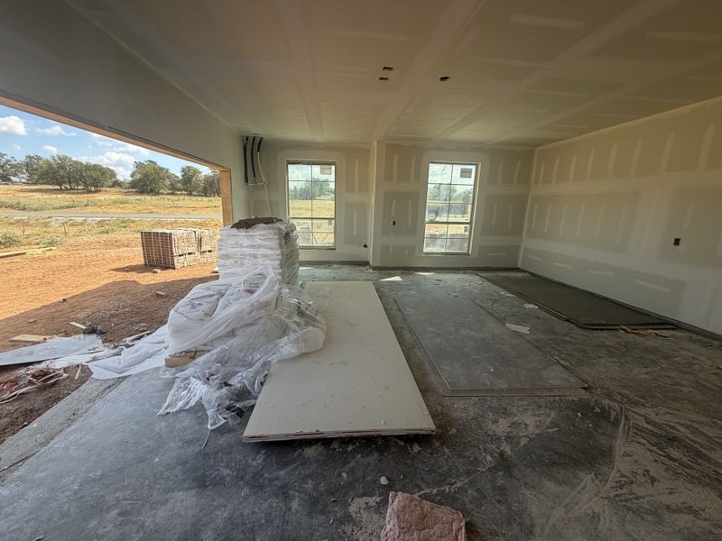 In-progress construction of a new home in Terra Vista Estates, Springtown, TX (Image 17).