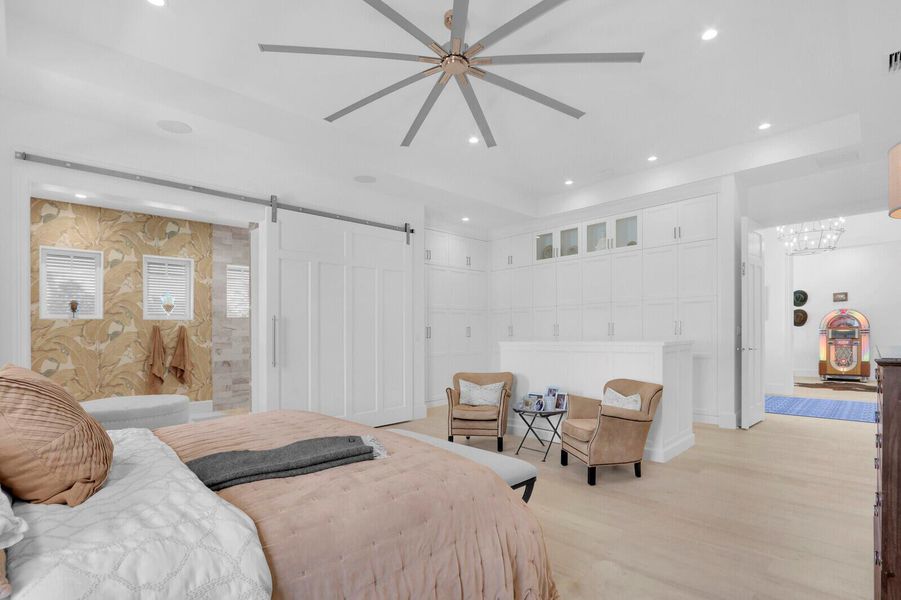 Furnished interior view inside a new home in , Jupiter (Image 27).