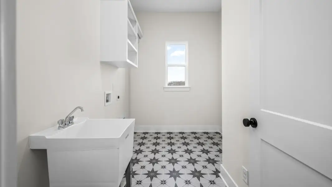 Dedicated laundry room