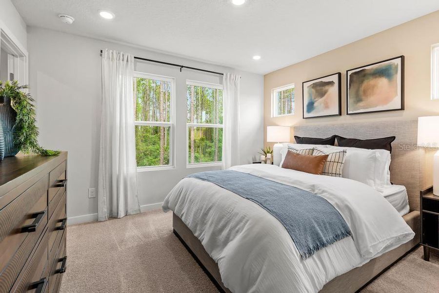 Furnished interior view inside a new home in , Jacksonville (Image 9).