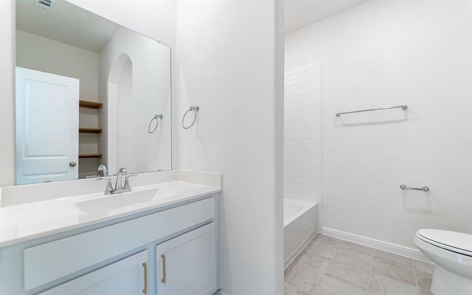 Furnished interior view inside a new home in La Terra, Celina (Image 7). Furnished interior view inside a new home in La Terra, Celina (Image 7).