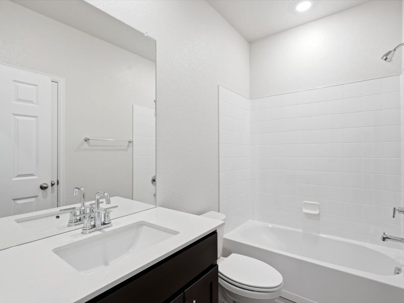 Furnished interior view inside a new home in Meridian Ranch, Peyton (Image 5).