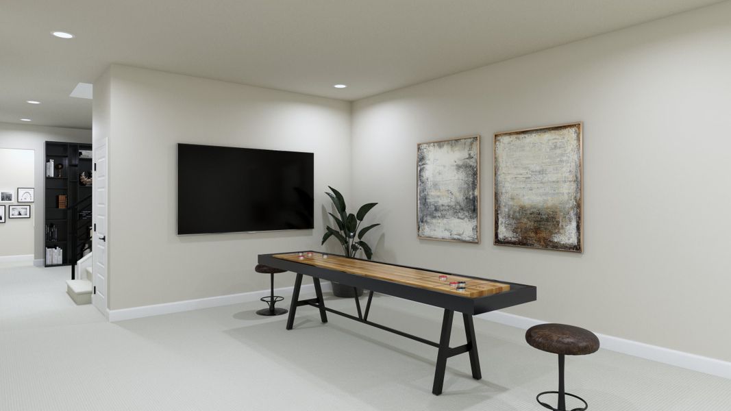 Representative furnished interior of a home built from the The Isleworth by Trumark Homes in RainDance, Windsor (Image 21).