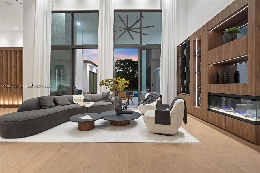 Furnished interior view inside a new home in , Davie (Image 48).