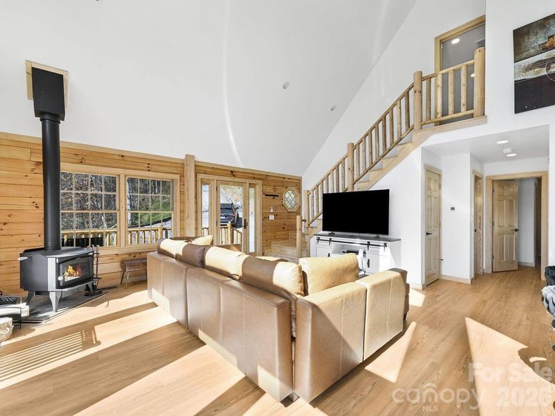 Furnished interior view inside a new home in , Canton (Image 28).