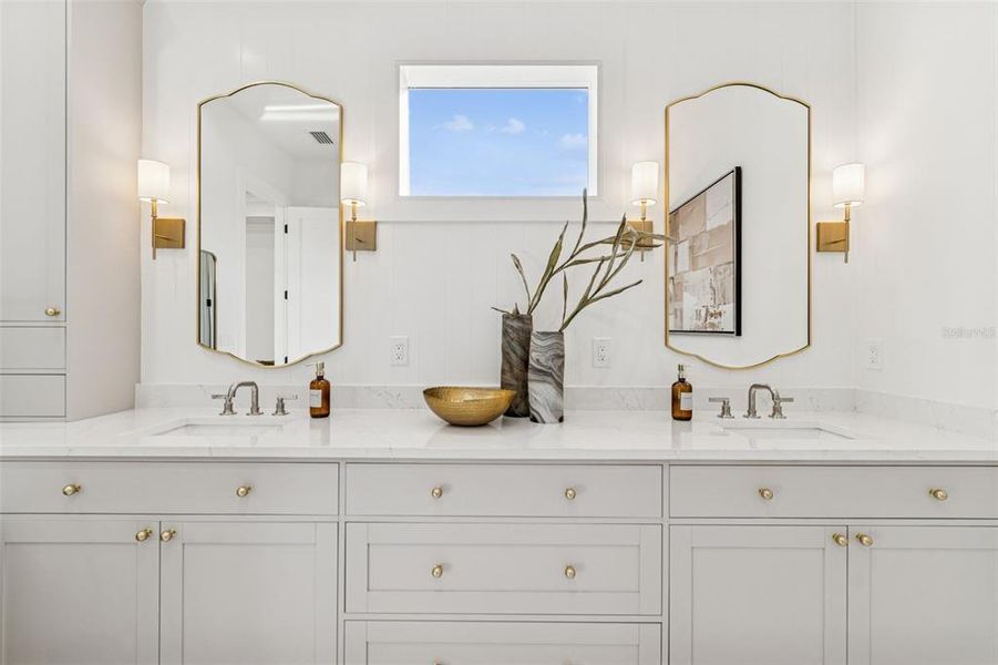 Furnished interior view inside a new home in , Tampa (Image 53).