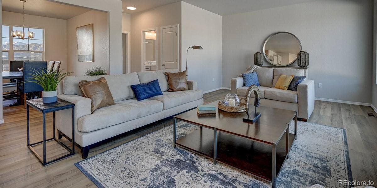 Furnished interior view inside a new home in , Monument (Image 26). Furnished interior view inside a new home in , Monument (Image 26).