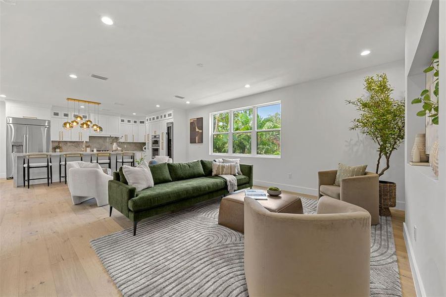 2nd floor living area