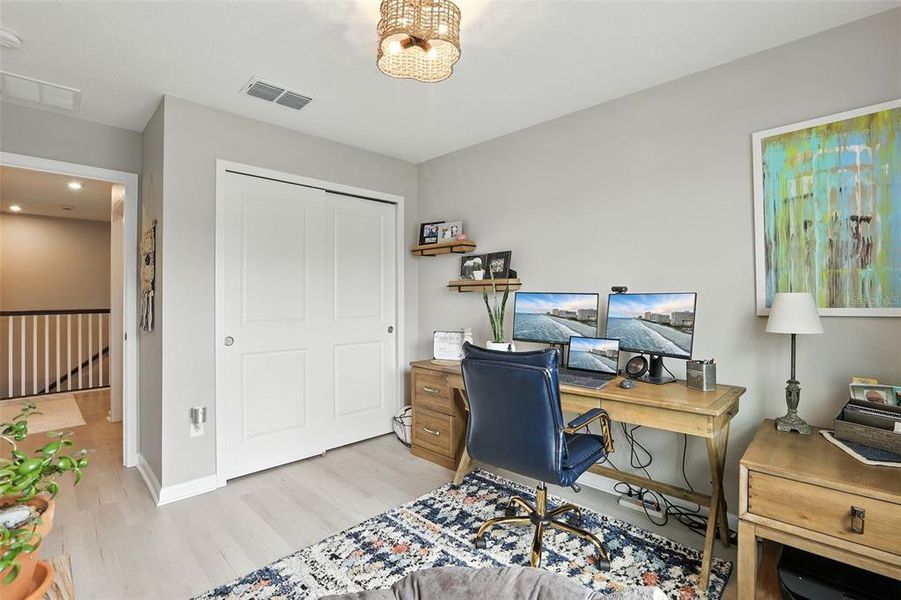 Furnished interior view inside a new home in Waterbrooke, Clermont (Image 6). Furnished interior view inside a new home in Waterbrooke, Clermont (Image 6).