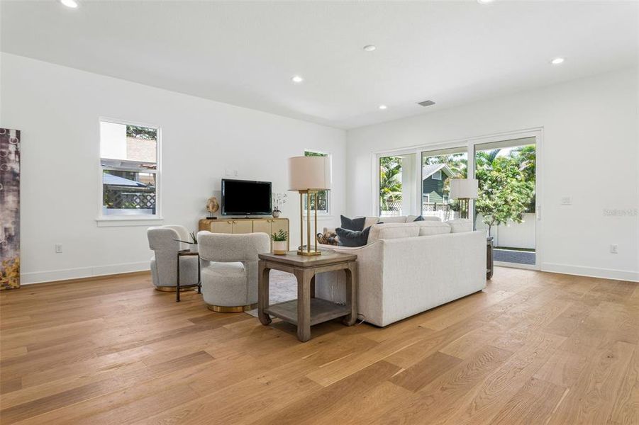 Furnished interior view inside a new home in , Tampa (Image 7).