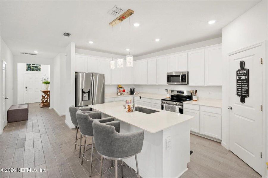 Furnished interior view inside a new home in Seaton Creek, Jacksonville (Image 4).