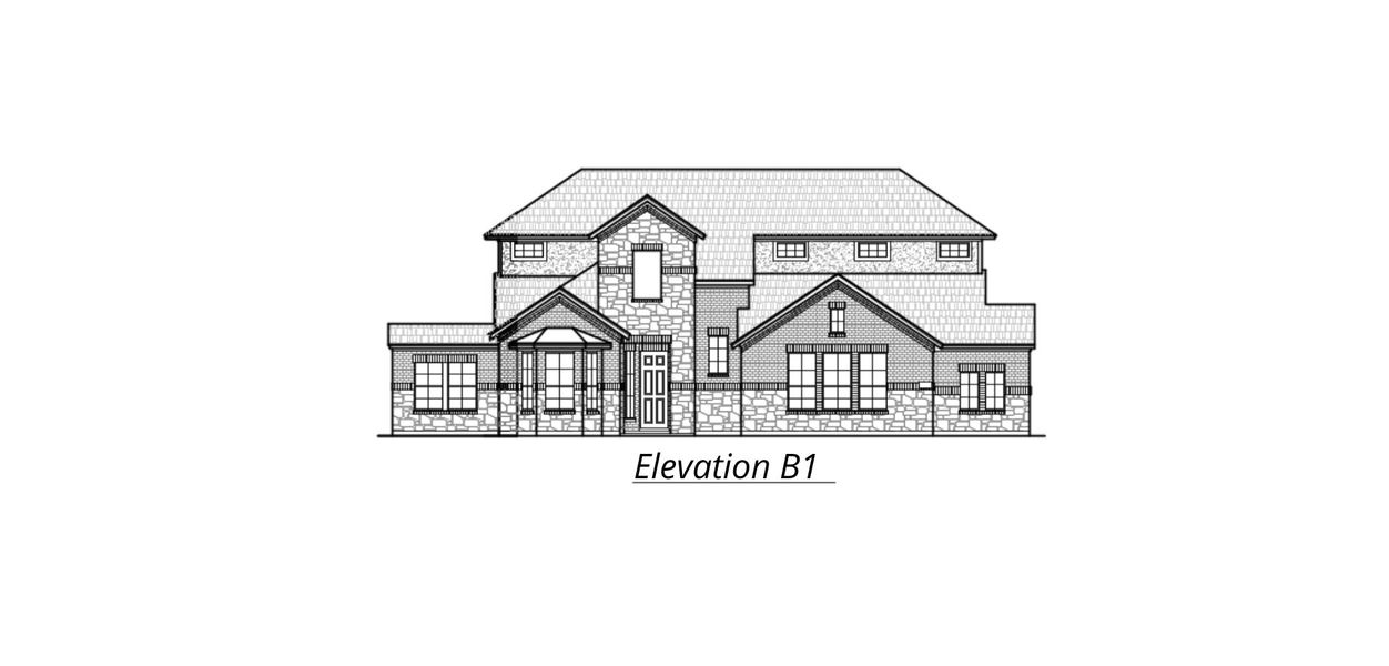 Representative exterior photo of a completed home built from the Cohen by Chesmar Homes in Sienna Lakes, San Antonio, TX (Image 4). Representative exterior photo of a completed home built from the Cohen by Chesmar Homes in Sienna Lakes, San Antonio, TX (Image 4).