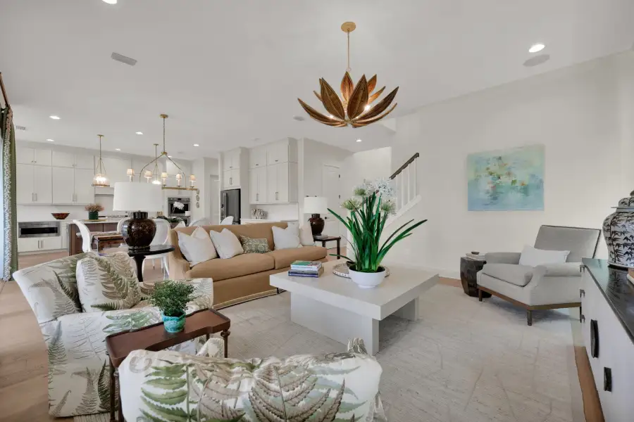 Representative furnished interior of a home built from the Scarlett by Riverside Homes in Sagebrush at EverRange, Jacksonville (Image 21).