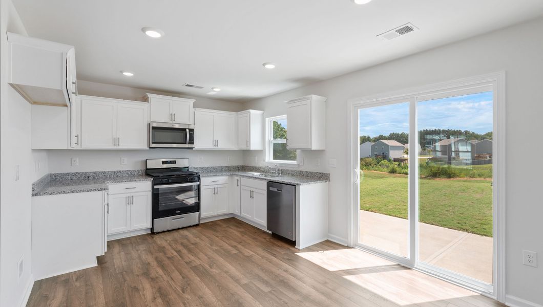 Representative furnished interior of a home built from the RACHEL by D.R. Horton in Cedar Gap, Fountain Inn (Image 11). Representative furnished interior of a home built from the RACHEL by D.R. Horton in Cedar Gap, Fountain Inn (Image 11).