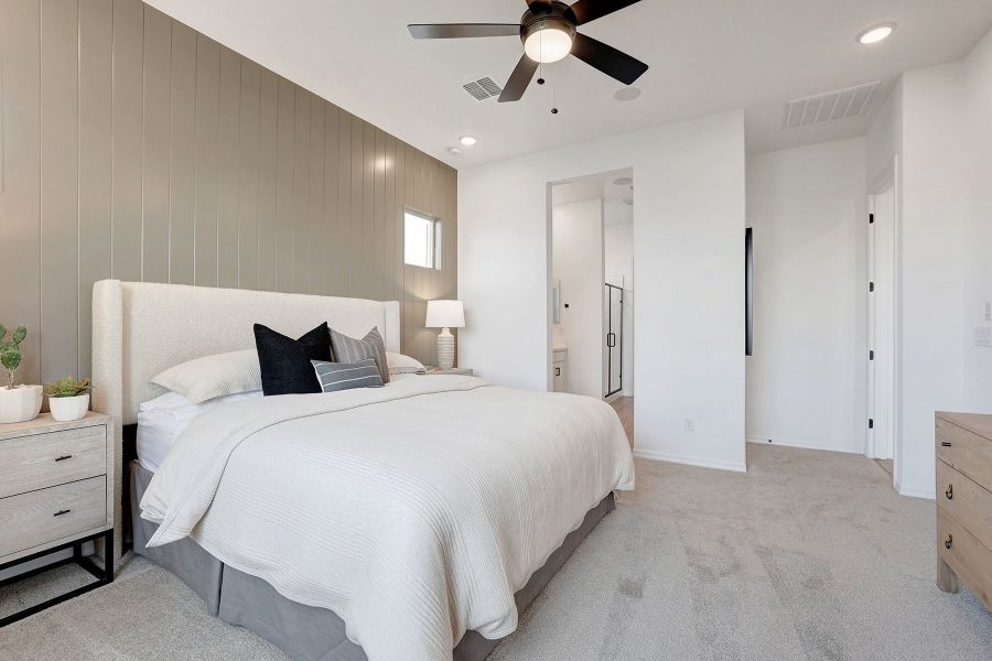 Representative furnished interior of a home built from the Copper by Mattamy Homes in Tyler Ranch, Buckeye (Image 33).