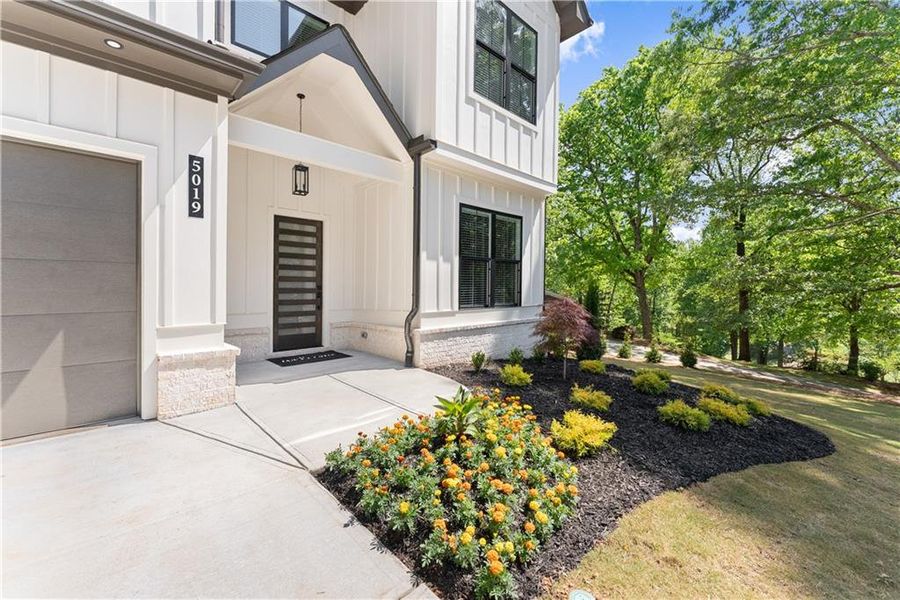 Exterior details and patio area of a home in , Flowery Branch (Image 3).