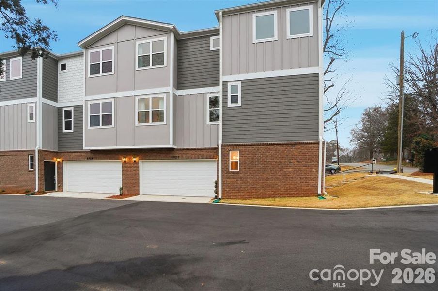 Front exterior of a new home in , Charlotte, NC, highlighting curb appeal (Image 2). Front exterior of a new home in , Charlotte, NC, highlighting curb appeal (Image 2).