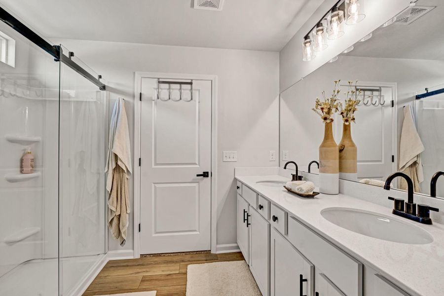 Furnished interior view inside a new home in , Hardeeville (Image 30).