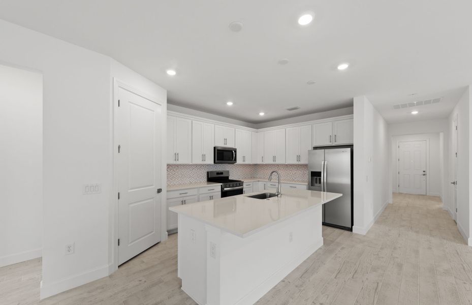 Furnished interior view inside a new home in Terreno, Naples (Image 6).