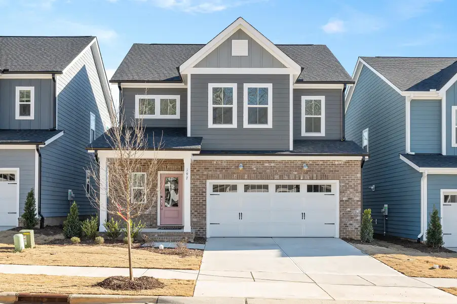 Representative exterior photo of a completed home built from the Bliss by Garman Homes in Golden Gate, High Point, NC (Image 14).