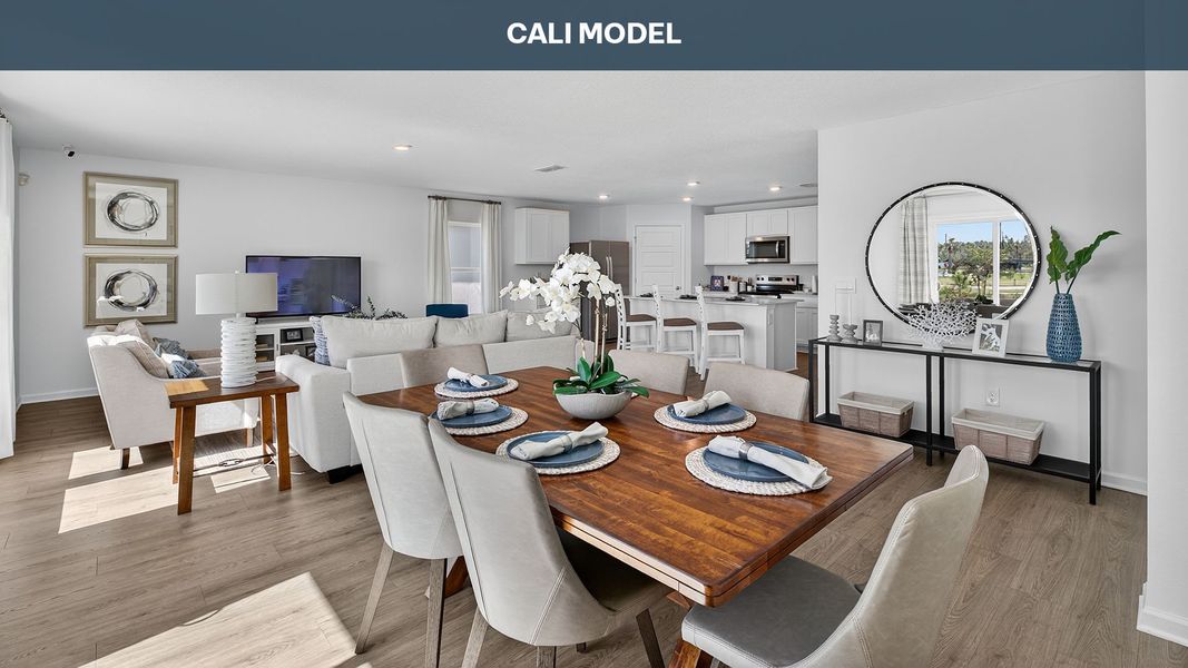 Furnished interior view inside a new home in Palm Coast Homesites, Palm Coast (Image 12).