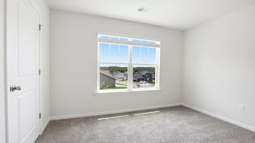Spacious, unfurnished interior of a new home in Foxbank, Gray Court (Image 25). Spacious, unfurnished interior of a new home in Foxbank, Gray Court (Image 25).