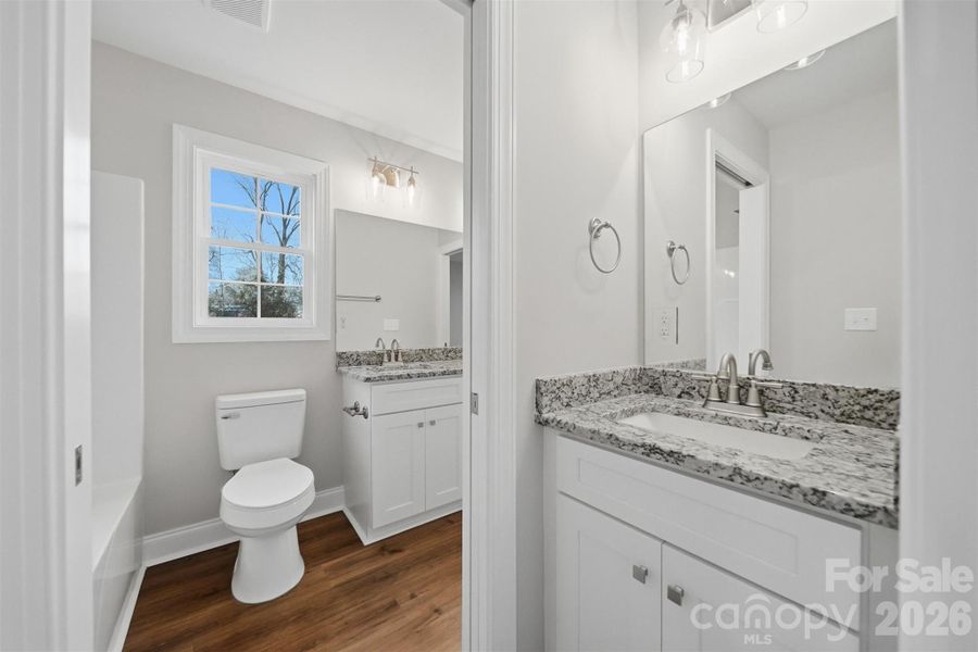Furnished interior view inside a new home in , Hickory (Image 6).
