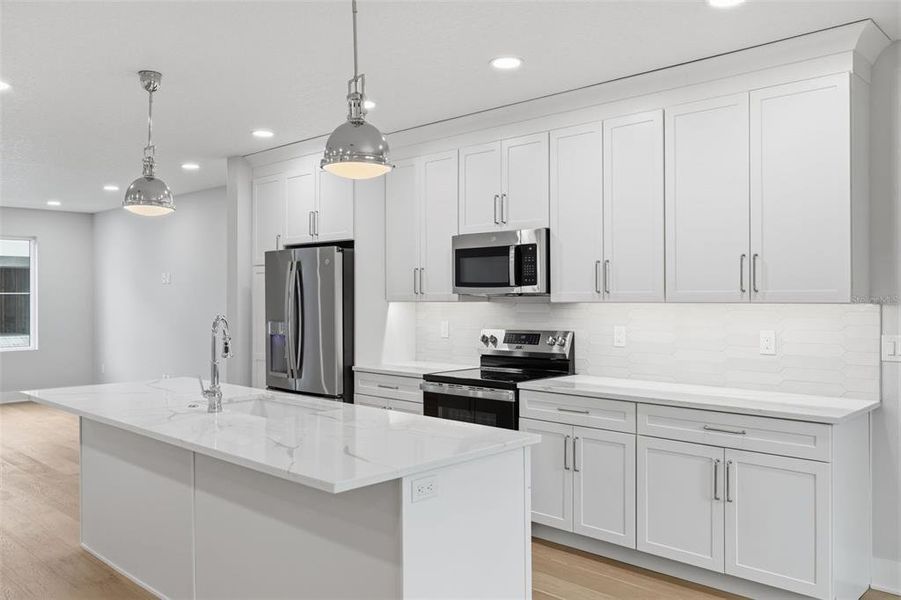 Furnished interior view inside a new home in , Tampa (Image 7).