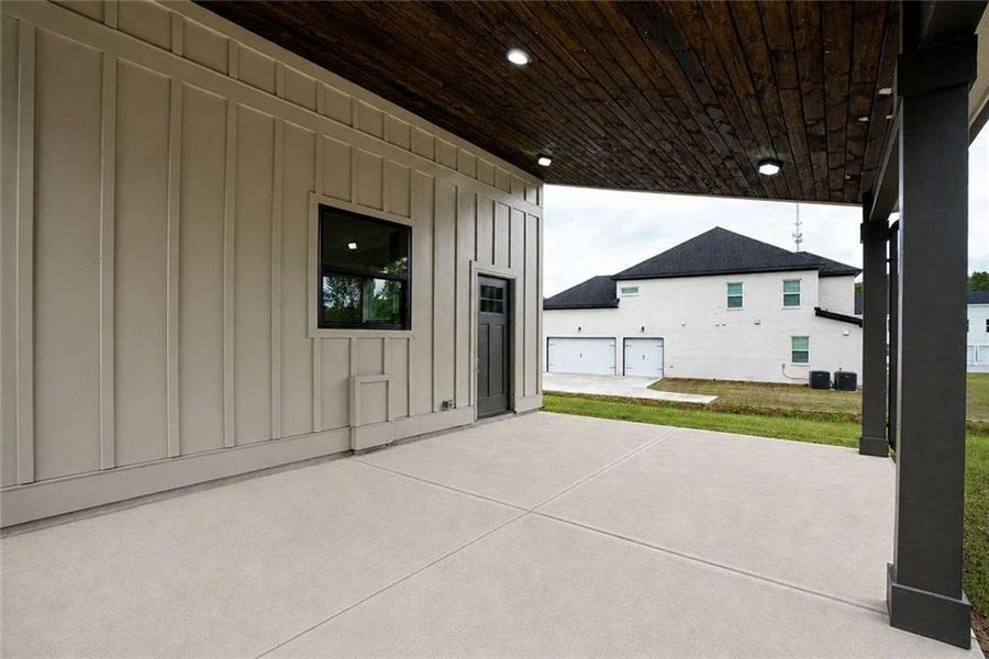 Exterior details and patio area of a home in , Fayetteville (Image 3).