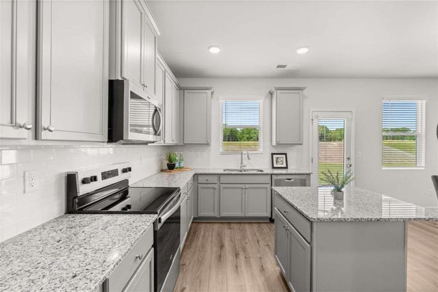 Furnished interior view inside a new home in Hillbrooke Preserve, Conyers (Image 11).